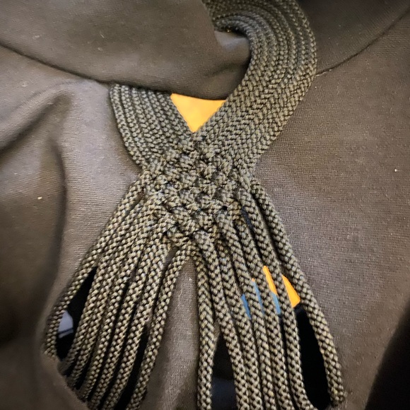 DVF Wool dress- 6 black - Picture 4 of 6